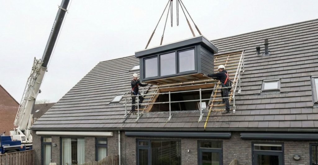 Dakkapel in Kerkrade - Prefab dakkapel